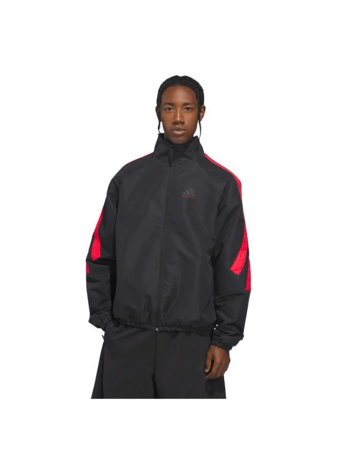 اديداس السترة الرياضية Basketball Woven Track Jacket من أديداس